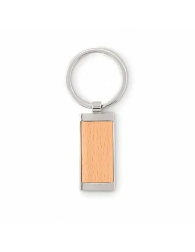 Zinc alloy and wood key ring MATIKOS | MO9849