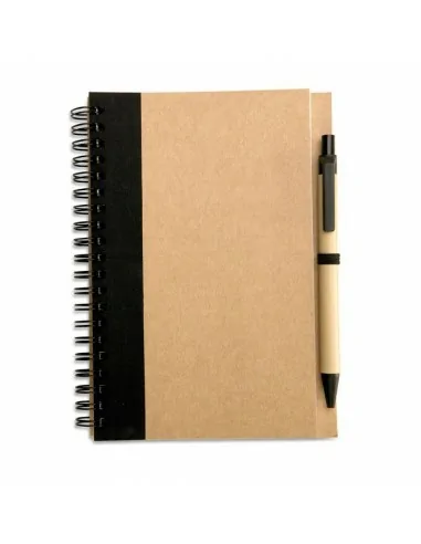 B6 recycled notebook with pen SONORA PLUS | IT3775