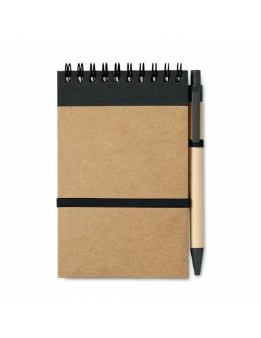 A6 recycled notepad with pen SONORA | IT3789