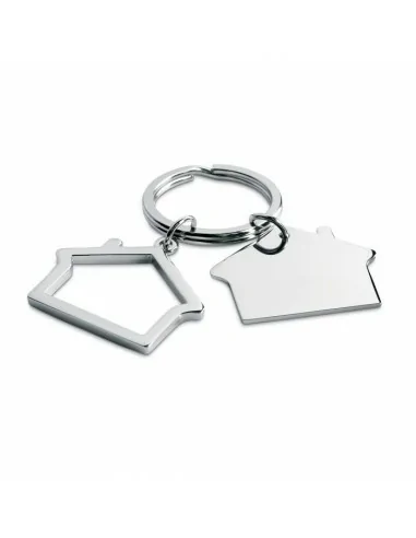 Metal key ring house shape SNIPER | KC6486