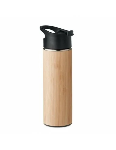 Double wall bamboo flask 450ml NANDA | MO6371