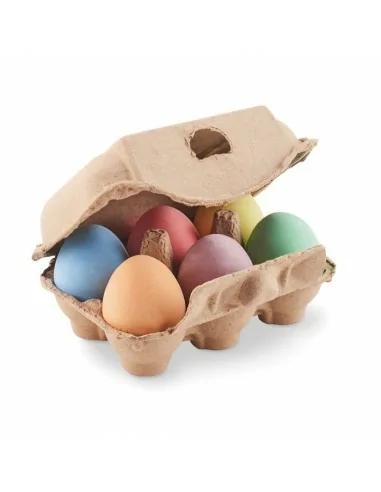 6 chalk eggs in box TAMAGO | MO6479