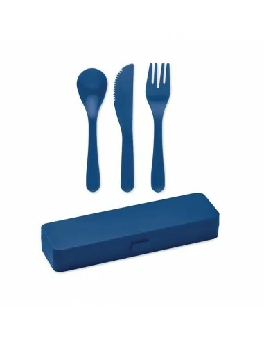 Cutlery set recycled PP RIGATA | MO6661