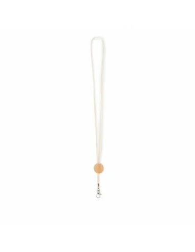 Cotton Lanyard with metal hook KARA | MO6830