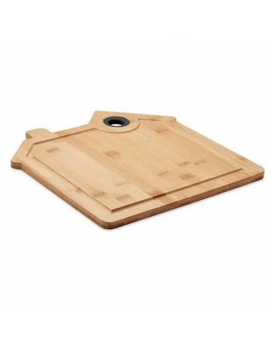 Bamboo house cutting board RUMAT | MO6859