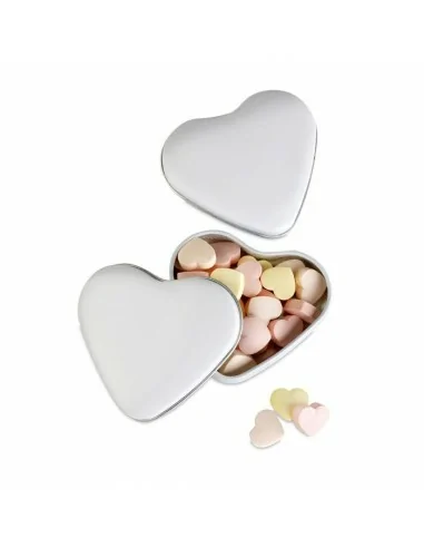 Heart tin box with candies LOVEMINT | MO7234