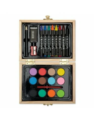 Painting set in wooden box BEAU | MO8249