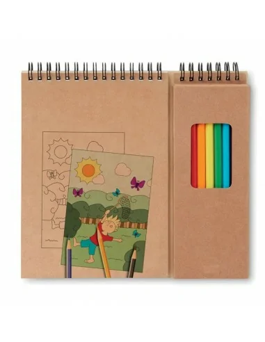 Colouring set with notepad COLOPAD | MO8769