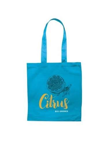 140 gr/m² cotton shopping bag COTTONEL COLOUR + | MO9268