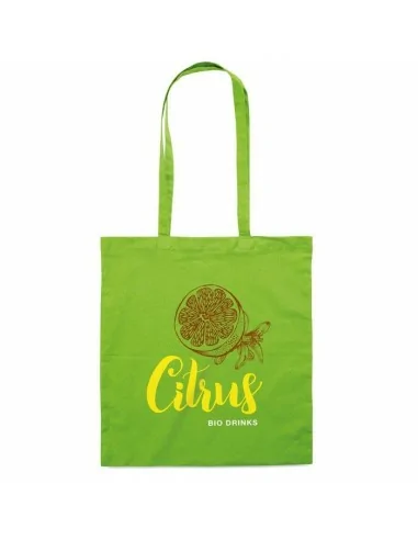 140 gr/m² cotton shopping bag COTTONEL COLOUR + | MO9268