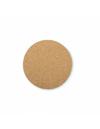 Round cork coaster BIERPON | MO9298