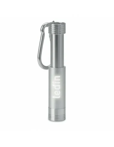 Aluminium/ABS LED key ring POP LIGHT | MO9381