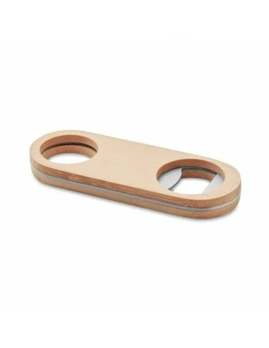 Oval Bamboo bottle opener VALBAMPER | MO9925