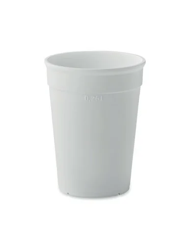 Vaso de PP reciclado 250 ml AWAYCUP | MO2256