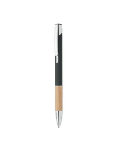Bolígrafo aluminio con bambú SPARTA | MO2159