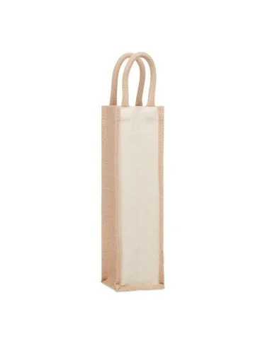 Jute wine bag for one bottle CAMPO DI VINO | MO6258