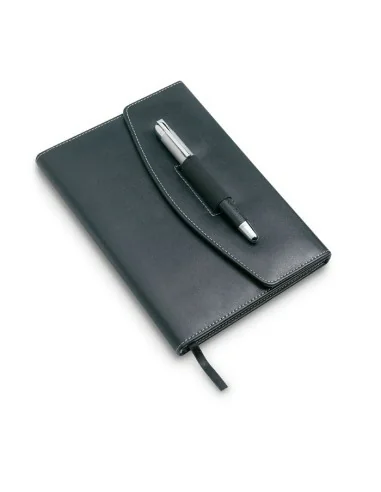 A5 notebook portfolio with pen NOVA