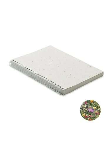 A5 seed paper cover notebook SEED RING