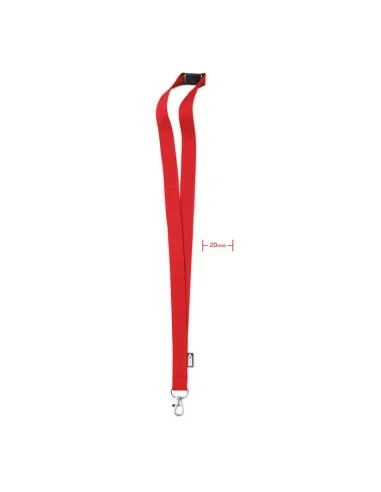 Lanyard de RPET  20 mm LANY RPET