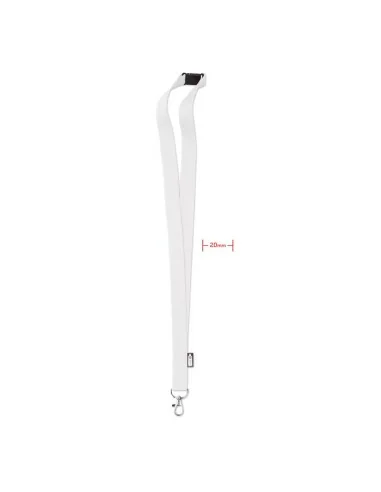 Lanyard de RPET  20 mm LANY RPET