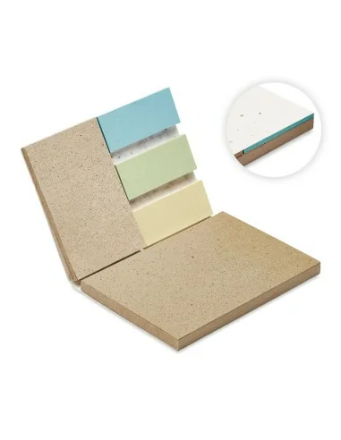 Grass/seed paper memo pad GROW ME