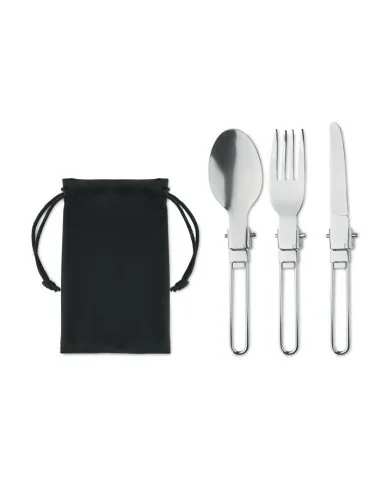 3-piece camping cutlery set STAPI SET