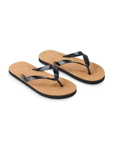 Cork beach slippers L BOMBAI L