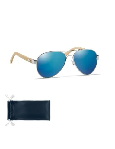 Bamboo sunglasses in pouch HONIARA