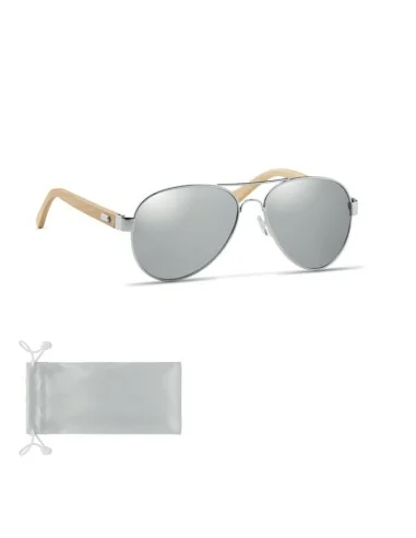 Bamboo sunglasses in pouch HONIARA