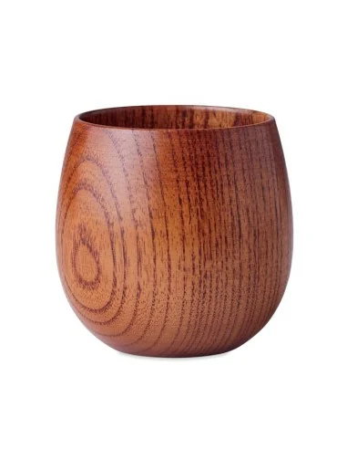 Vaso de madera de roble 250 ml OVALIS