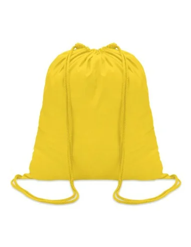 100gr/m² cotton drawstring bag COLORED