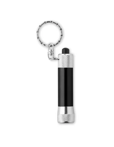 Aluminium torch with key ring ARIZO