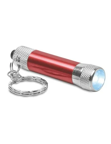 Aluminium torch with key ring ARIZO