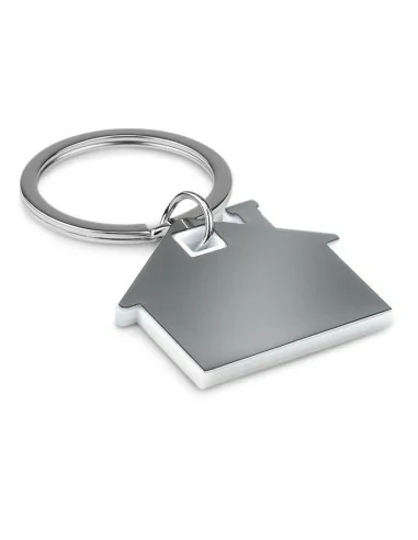 House shape plastic key ring IMBA