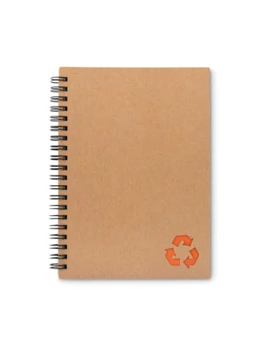 Mineral paper notebook 70 line PIEDRA