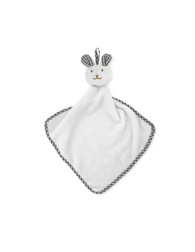 Plush rabbit design baby towel HUG ME