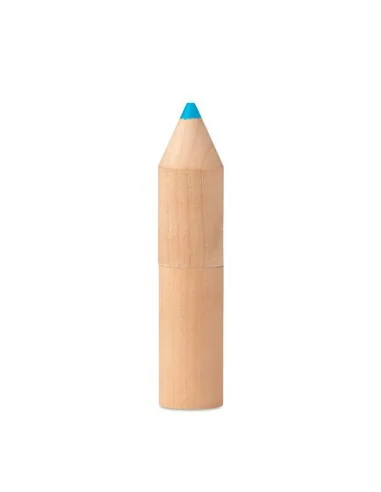 6 pencils in wooden box PETIT COLORET