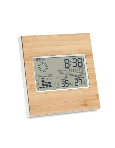 Weather station bamboo front TURKU