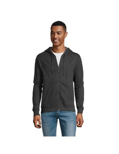 STONE UNISEX ZIP HOODIE STONE