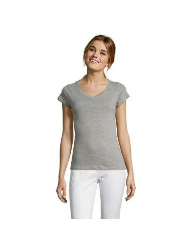 MOON WOMEN'S V-NECK T-SHIRT MOON