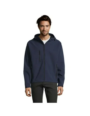 REPLAY MEN HOODED SOFTSHELL REPLAY MEN