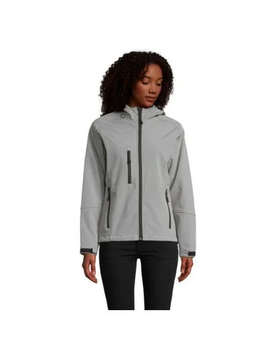 REPLAY WOMEN HOOD SOFTSHELL REPLAY WOMEN