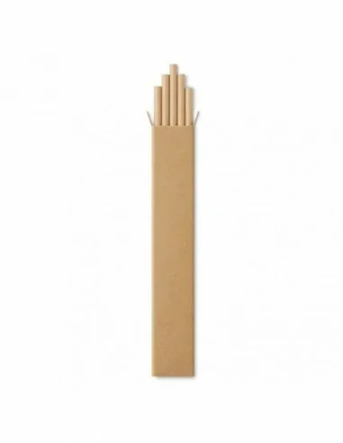 10 paper straws in Kraft box PAPER STRAW | MO9795